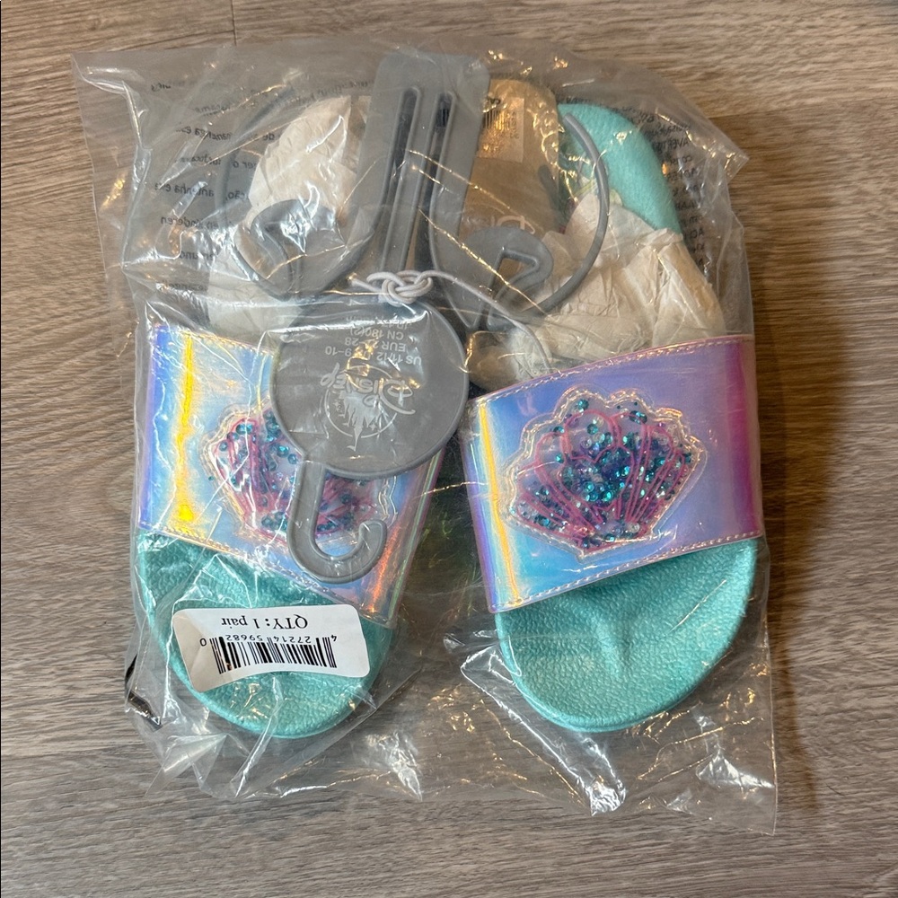 Disney The Little Mermaid Seashell Sandals